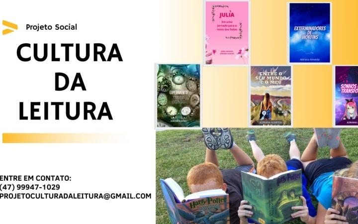 Projeto “Cultura da Leitura” visa incentivar a leitura e distribuir livros infantis de forma gratuita