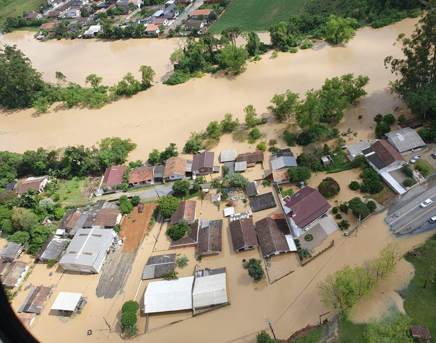 Projeto prevê sobrelevação de quatro pontos da SC-350 entre Ituporanga e Rio do Sul