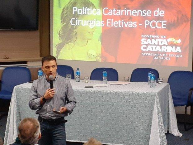 Proposta de nova política de cirurgias eletivas é apresentada a dirigentes de hospitais filantrópicos, em Rio do Sul 