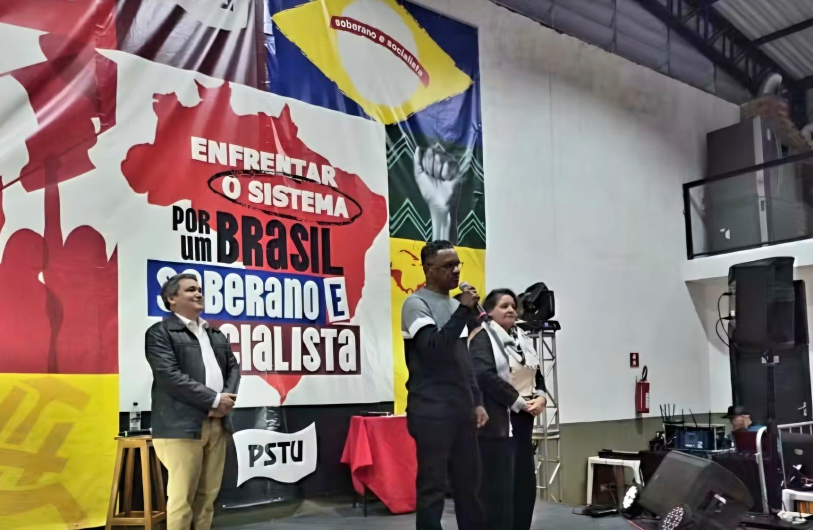 PSTU oficializa o nome de Hertz Dias como candidato da legenda à presidência da República
