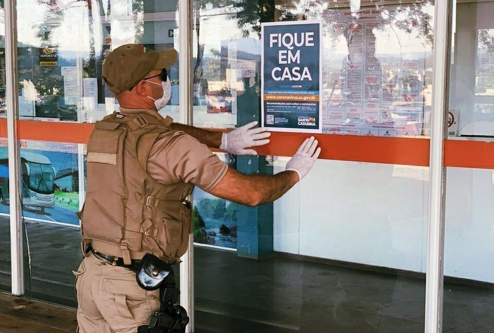 Quarentena: Polícia Militar intensifica ações de orientação e fiscalização de estabelecimentos na Região da Cebola
