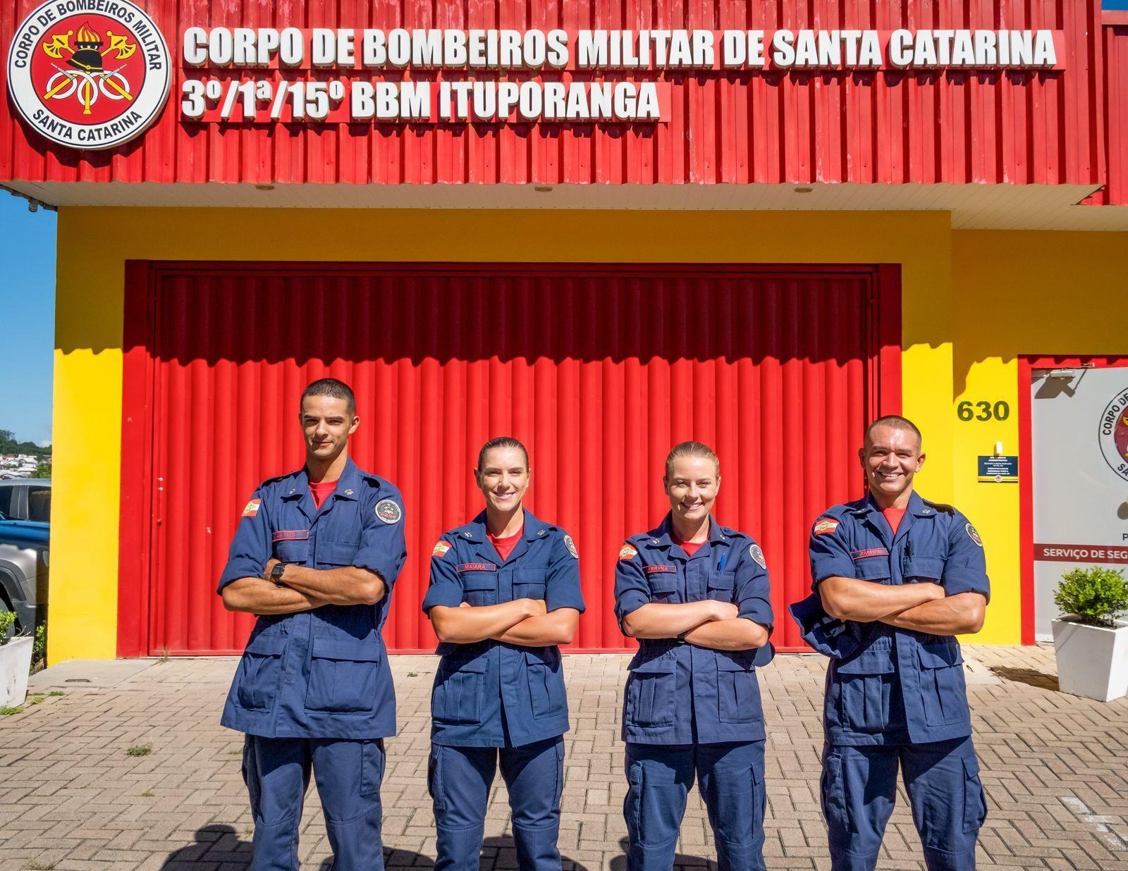 Novos soldados passam a integrar os quartéis do Corpo de Bombeiros Militar de Santa Catarina