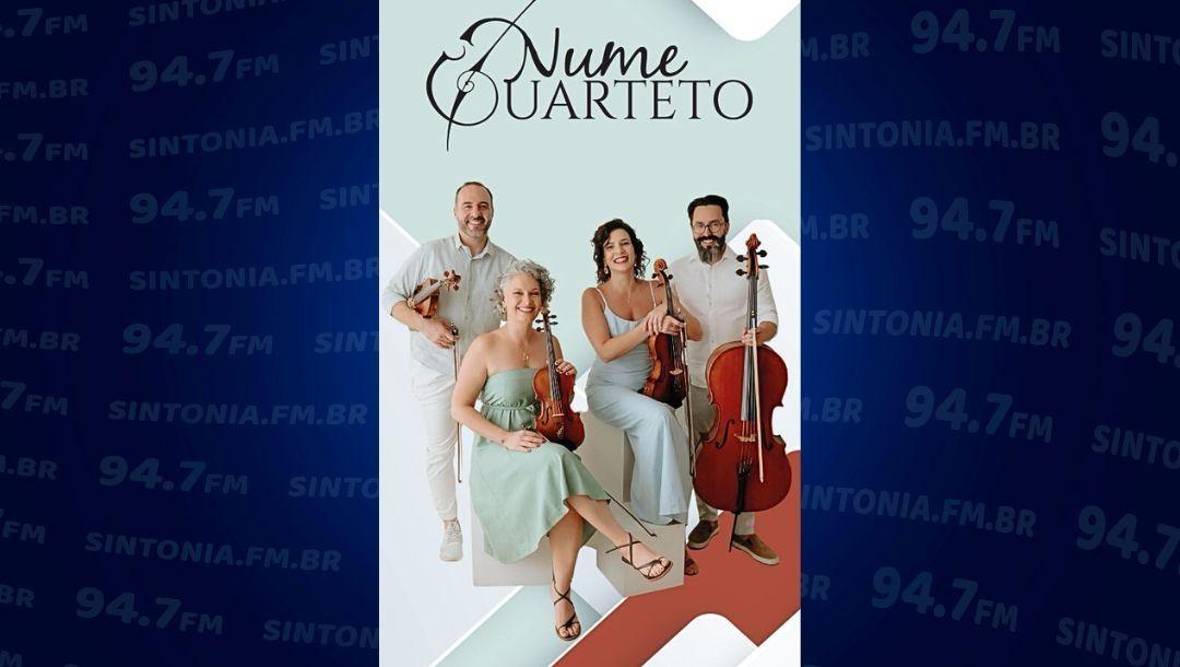 Quarteto Nume abre circulação de 2026 com concerto em Alfredo Wagner
