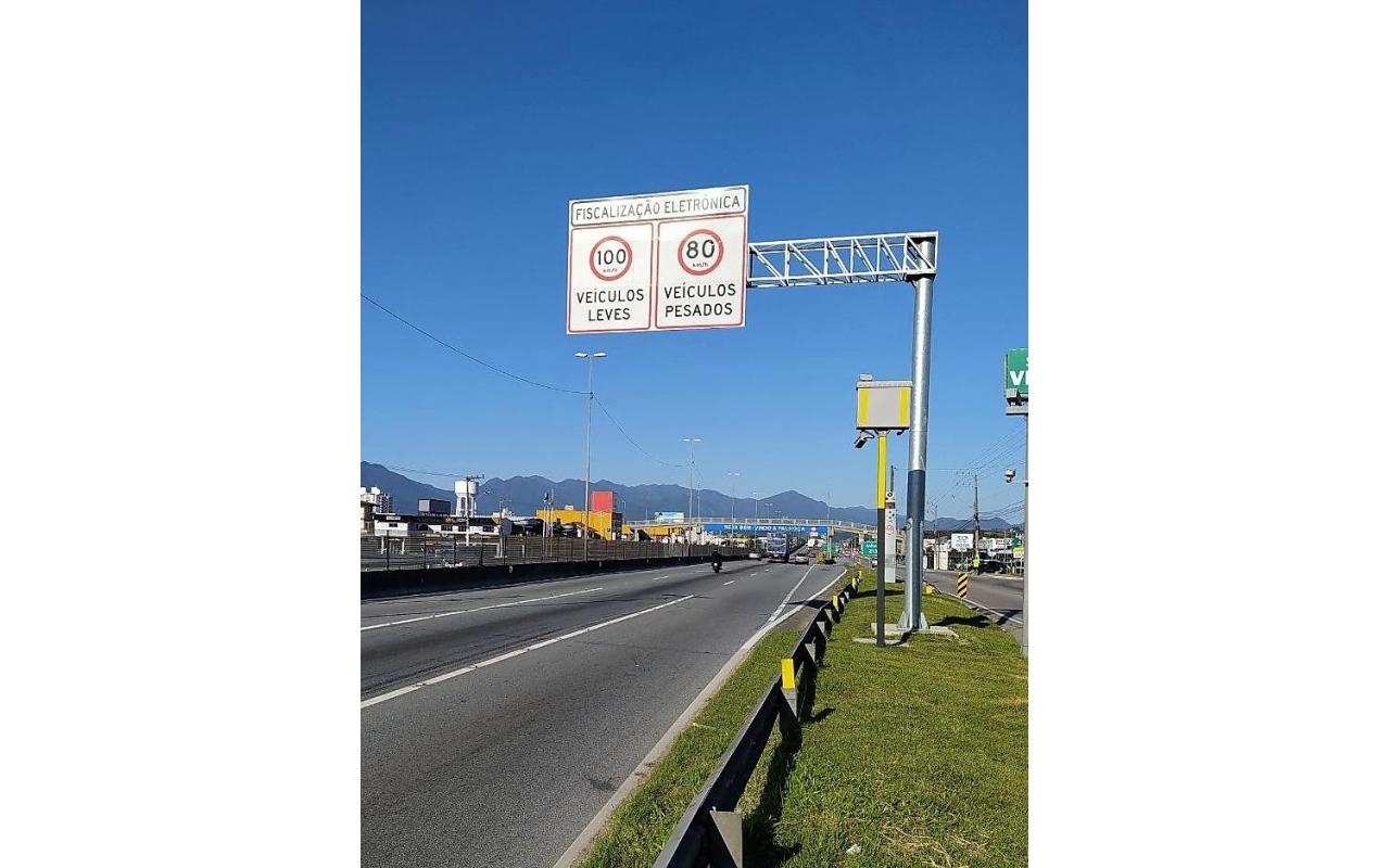 Radares fixos da BR-101 grande Florianópolis serão ativados a partir desta sexta-feira (11)