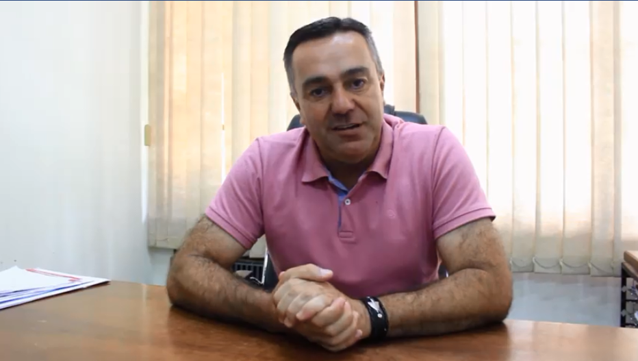 Recuperado da COVID-19, prefeito de Vidal Ramos retoma atividades na prefeitura