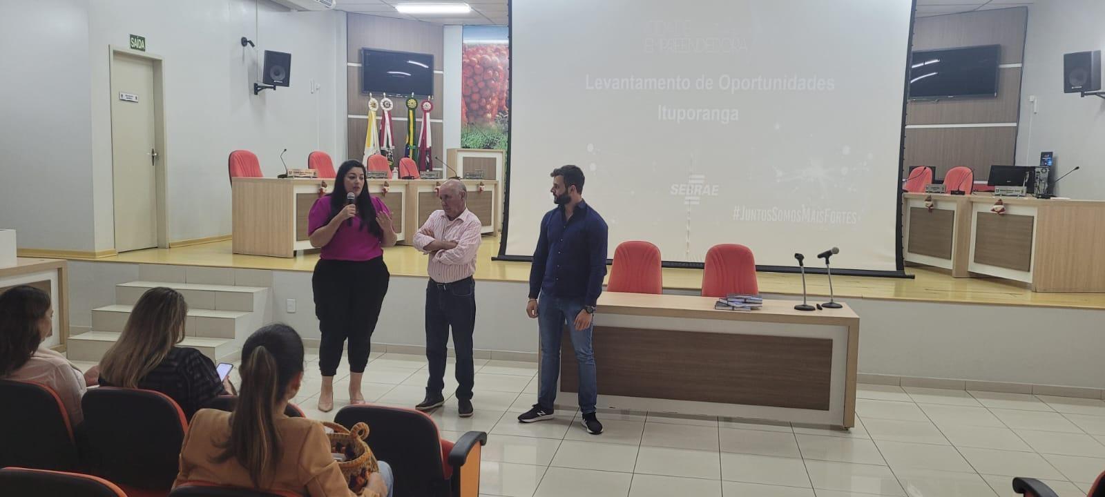 Reunião em Ituporanga trata sobre oportunidades de empreendedorismo em diversas áreas