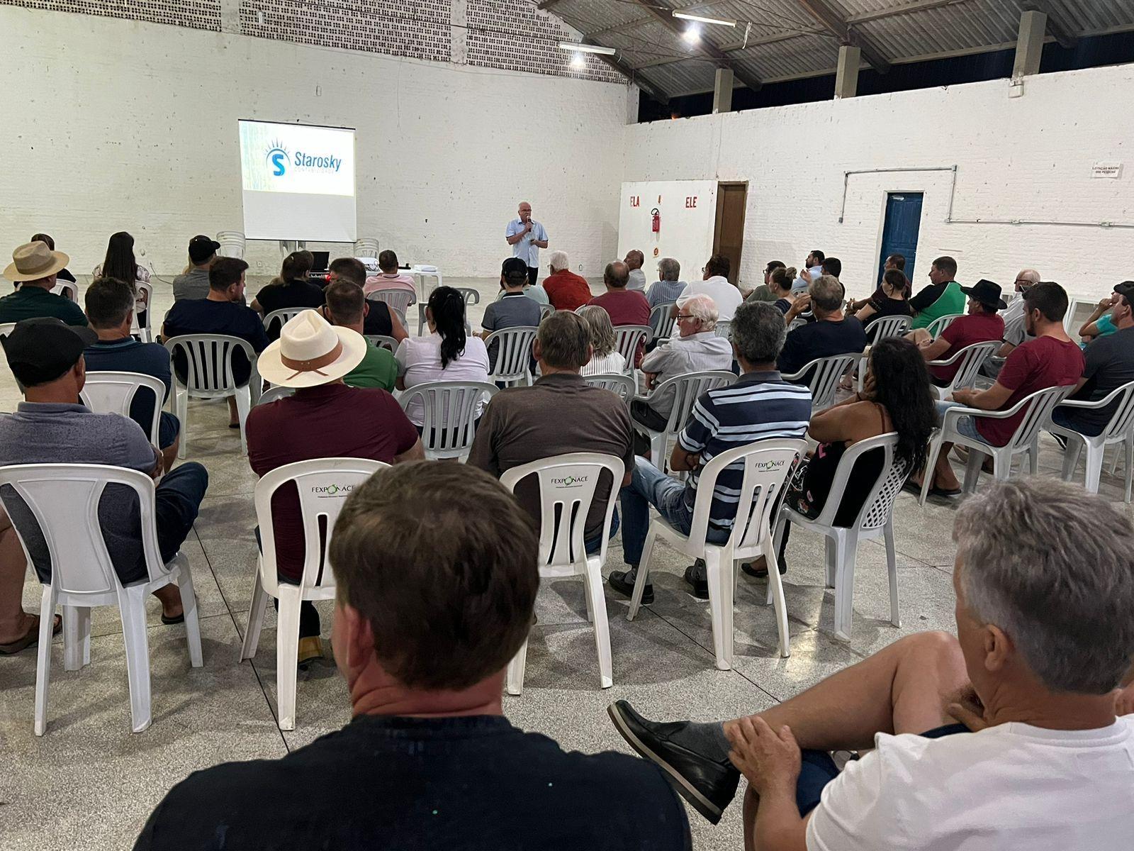 Reunião na noite de hoje (15) na comunidade da Santana vai tratar sobre nota fiscal eletrônica de produtor rural e linha de financiamento