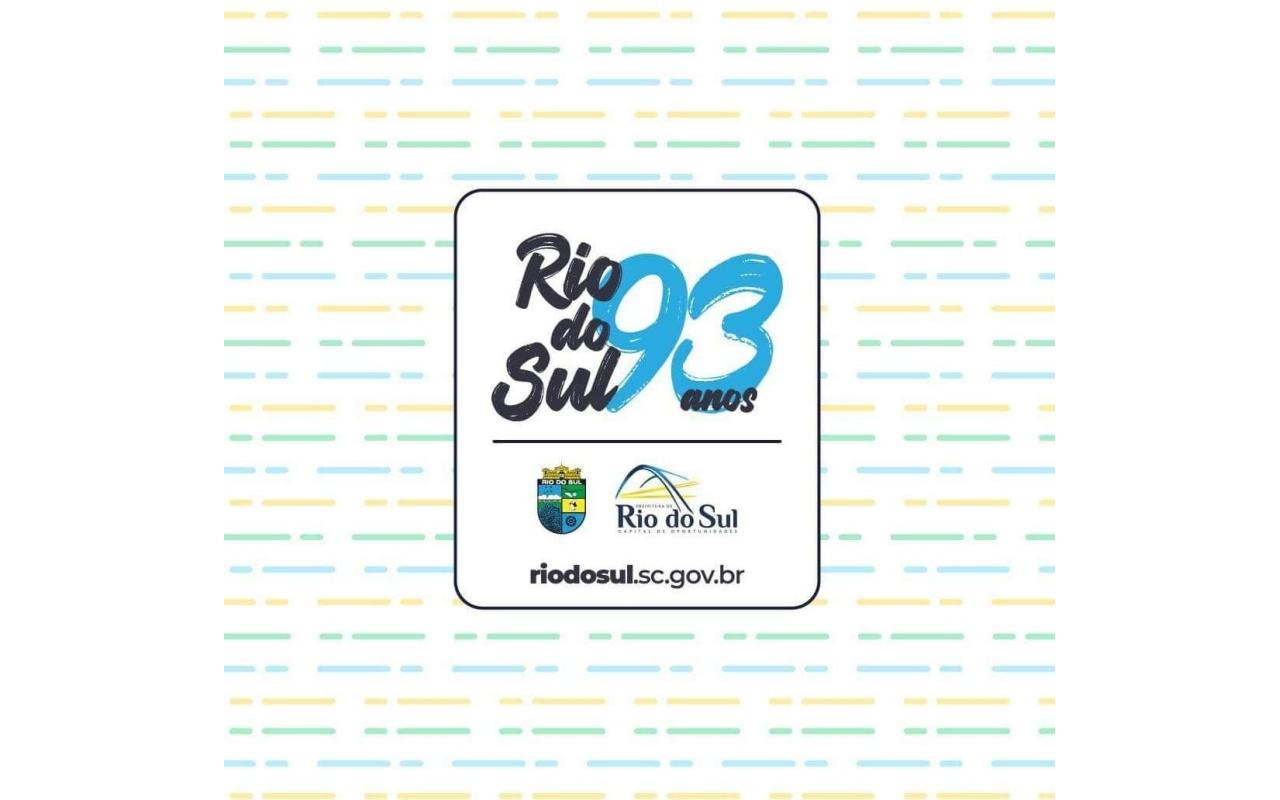 Rio do Sul completa 93 anos de história na segunda-feira (15)