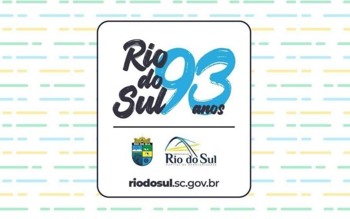 Rio do Sul completa 93 anos de história na segunda-feira (15)