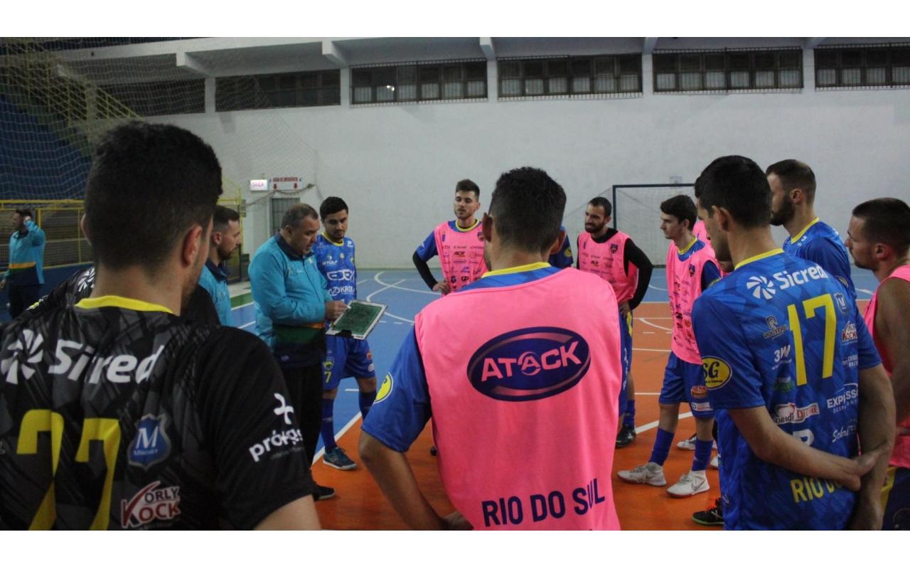Rio do Sul estreia sábado na Liga Catarinense de Futsal