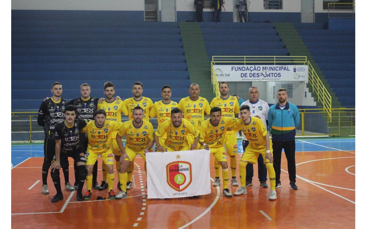 Rio do Sul vence a segunda na Liga Catarinense de Futsal