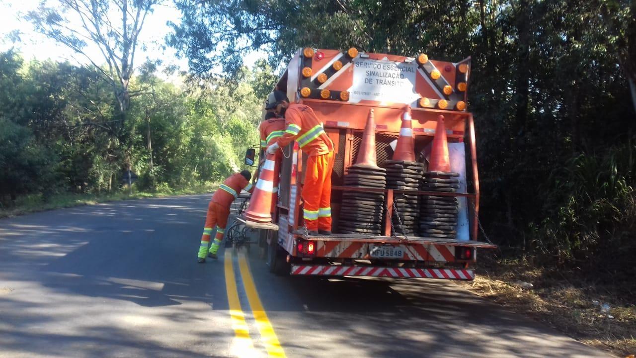 Rodovias estaduais do Alto Vale seguem recebendo melhorias por meio do Projeto Recuperar