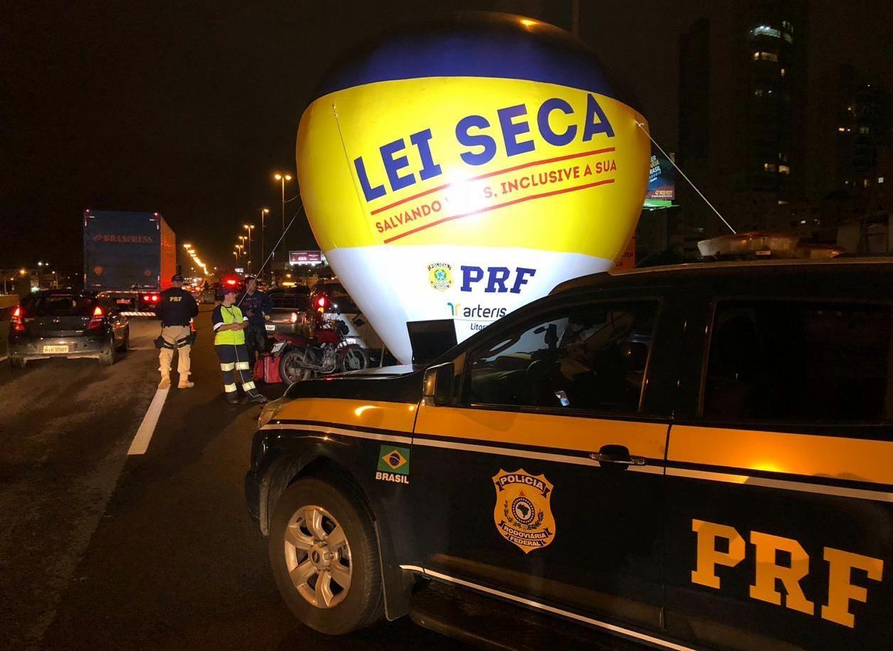 Rodovias federais de Santa Catarina têm 87 registros de embriaguez ao volante durante o final de semana