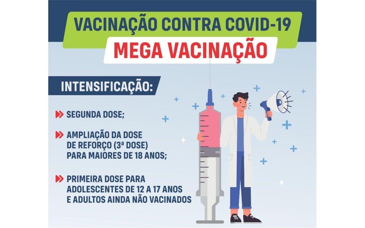 Sábado tem “Mega Vacinação” contra Covid em Ituporanga