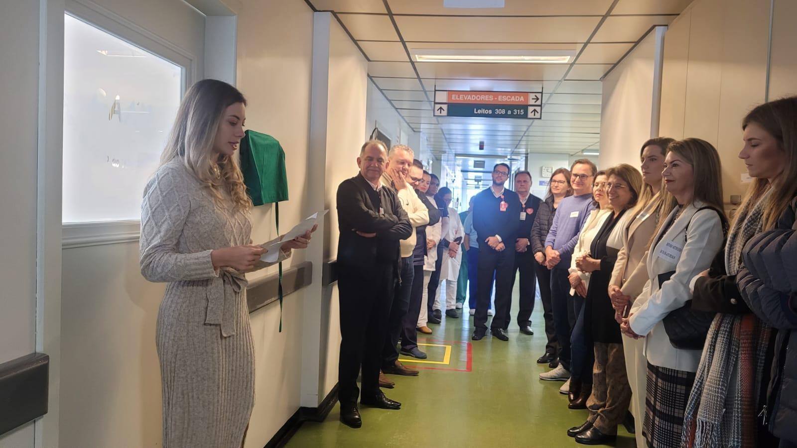 Sala do Grupo de Aleitamento Materno do Hospital Regional Alto Vale é reformada