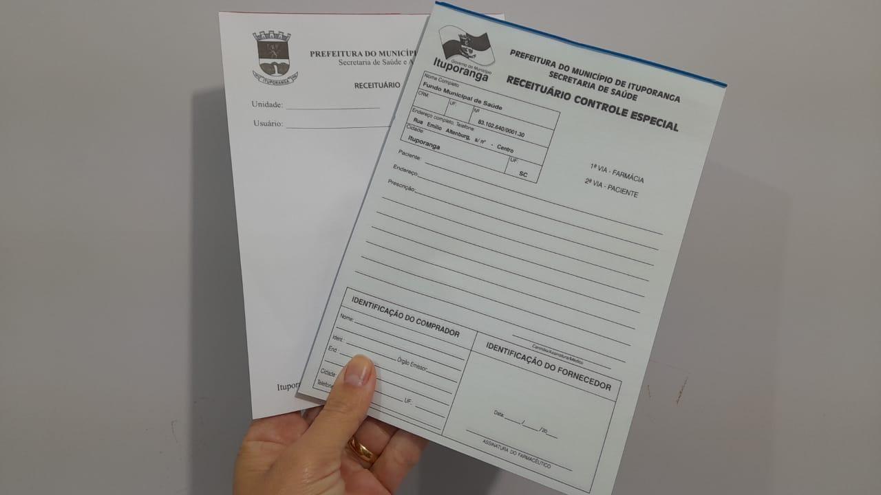 Saúde de Ituporanga divulga nova orientação sobre prazo para renovação de receitas