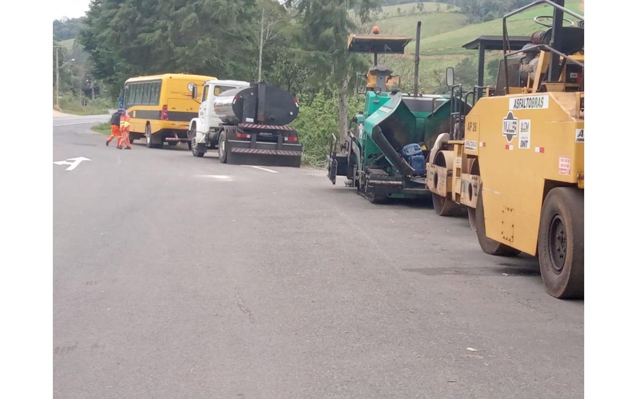 SC-350 recebe operação tapa-buraco