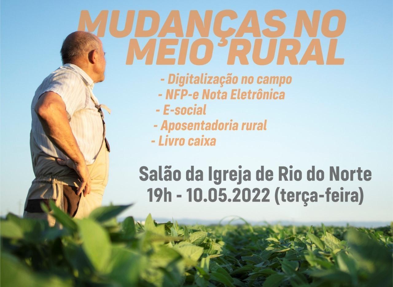 Secretaria de Agricultura de Ituporanga inicia série de palestras para orientar agricultores sobre diversos temas