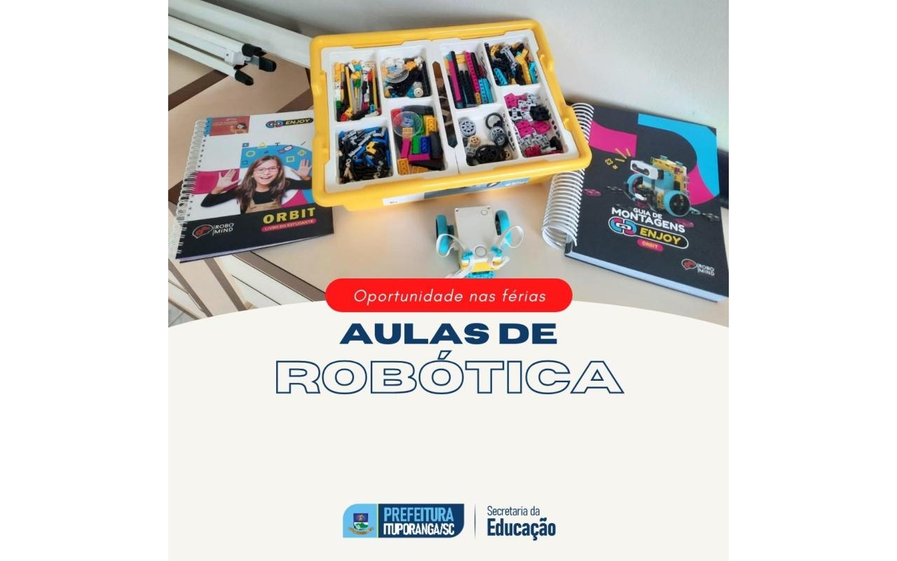 Secretaria de Educação de Ituporanga oferece aulas de robótica educacional no período das férias