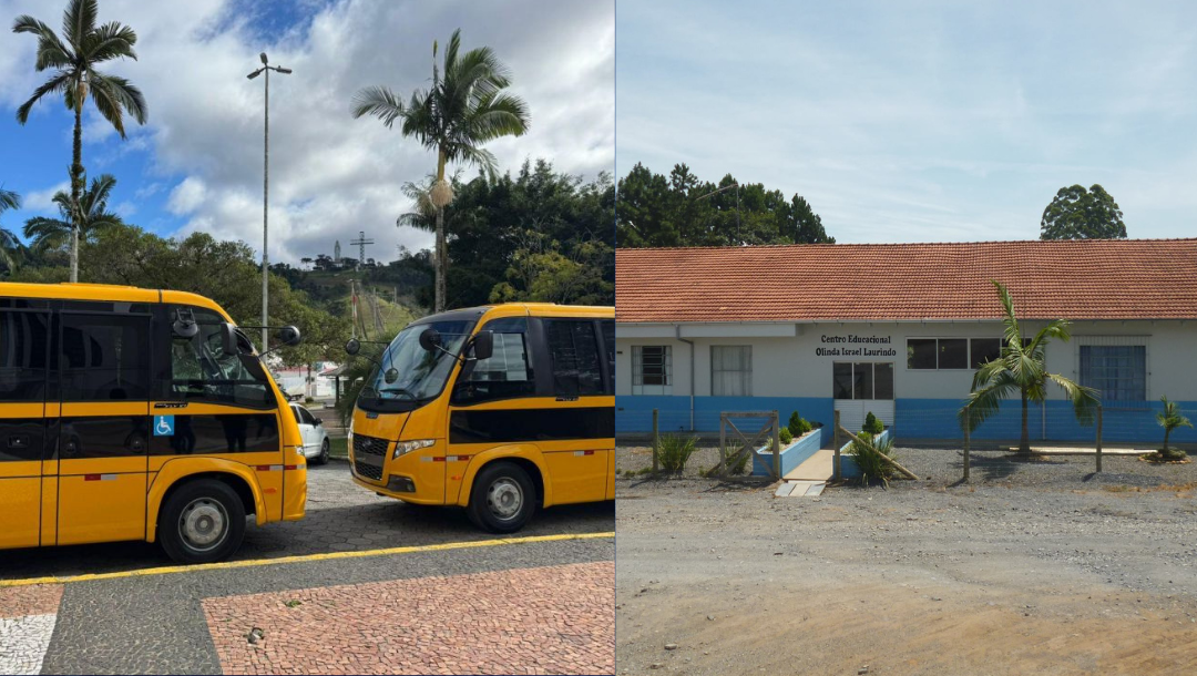 Secretaria de Educação renova frota e melhora o sistema de esgoto e água de escola em Ituporanga