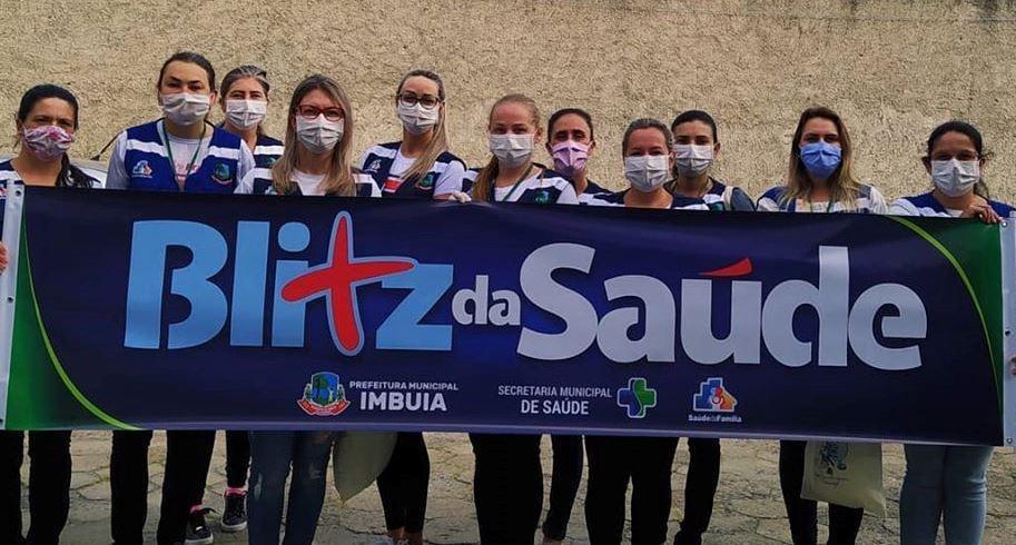 Secretaria de Saúde de Imbuia promove Blitz da Saúde