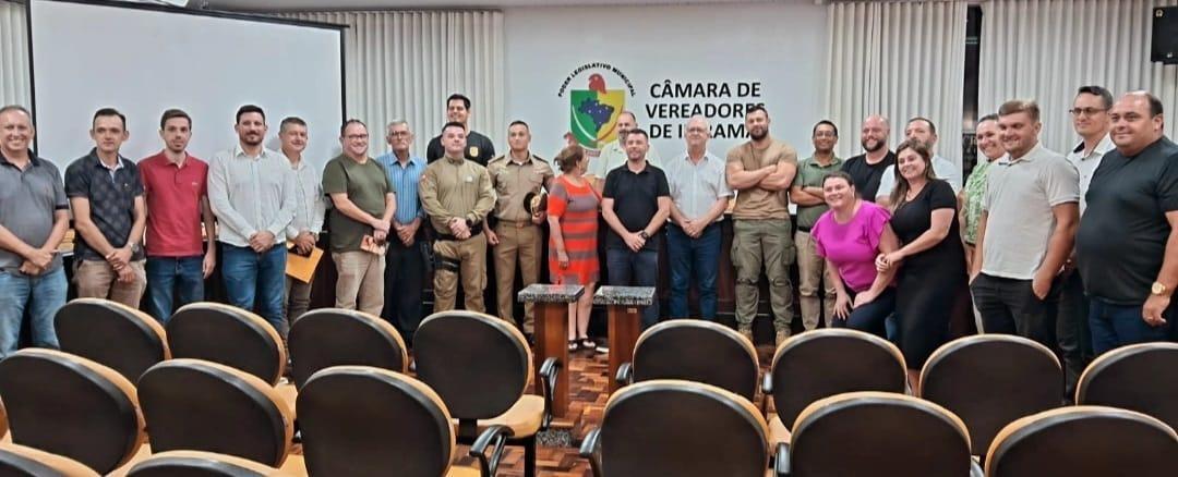 Segurança Pública no Alto Vale é tema de reunião para presidentes das Câmaras de Vereadores