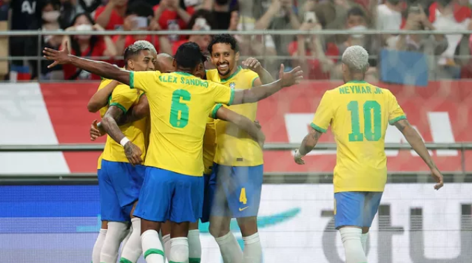 Seleção brasileira goleia Coreia do Sul em amistoso