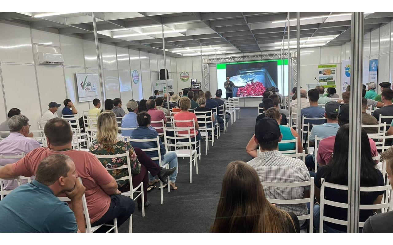 Seminários em Rio do Sul debatem agricultura de precisão e novos nichos de mercado no setor