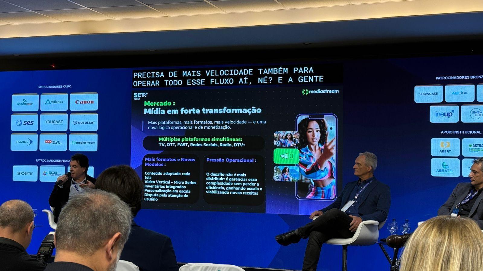 SET Sul apresenta novidades tecnológicas para rádio e TV e discute dificuldades de aplicação da TV 3.0