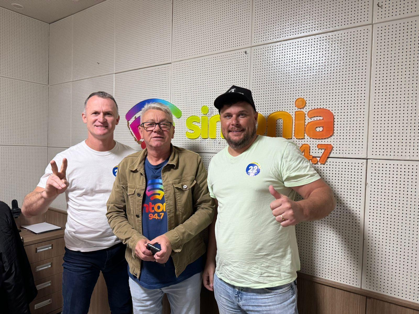 Sintonia Eleições 2024: Entrevista com os candidatos de Aurora