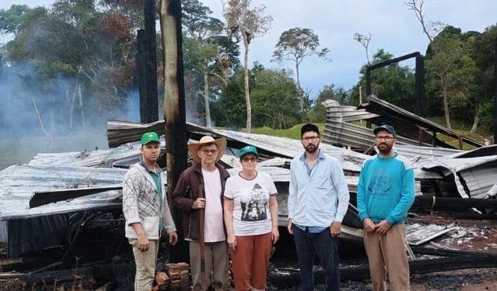 Sítio Colina, de Presidente Nereu, lança Vakinha Online para retomar atividades após incêndio