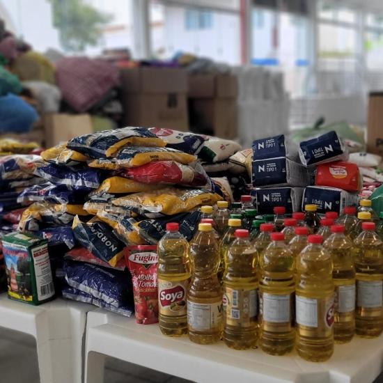 Tapete Solidário em Ituporanga arrecada centenas de donativos que serão enviados para o Rio Grande do Sul