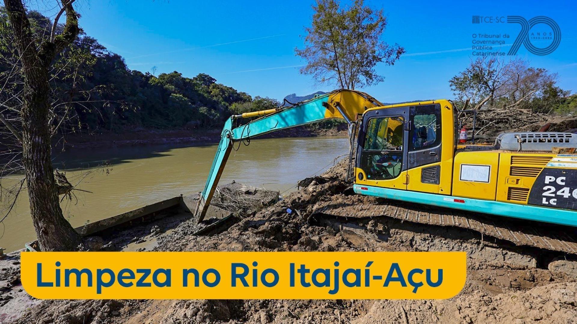 TCE determina uso de estudos atualizados em obras contra enchentes no Alto Vale