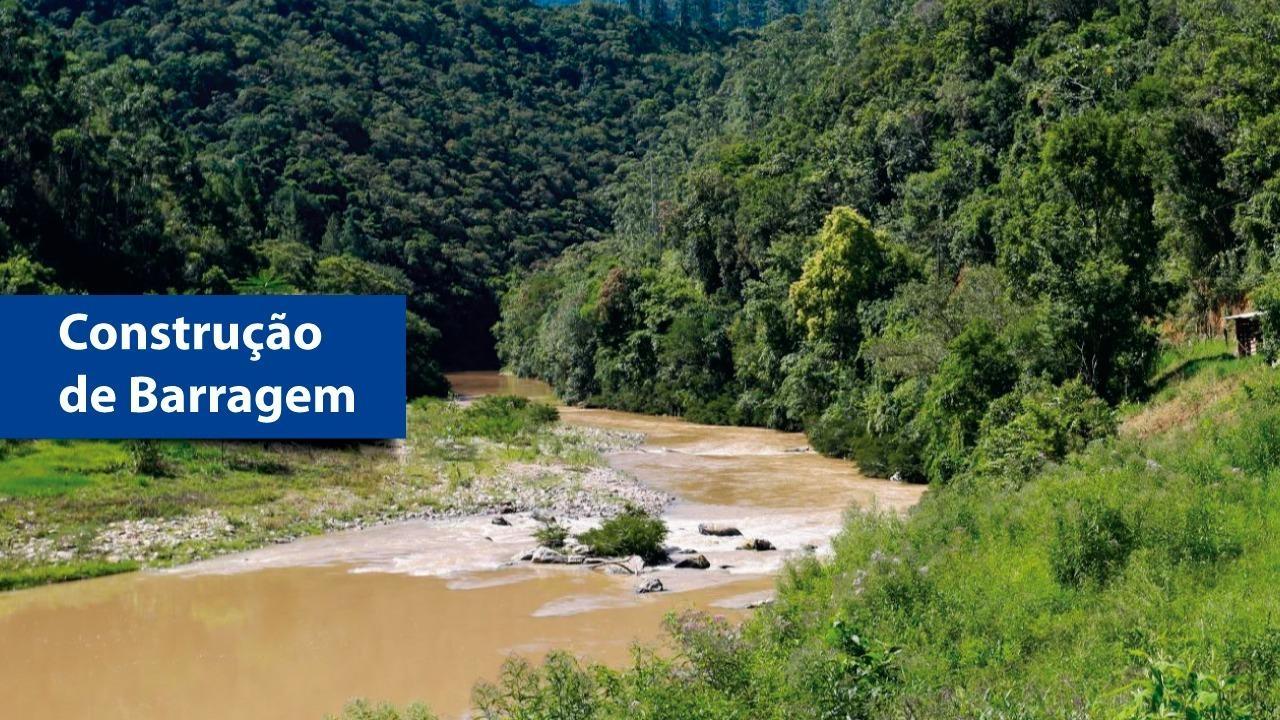 TCE/SC suspende edital de R$ 159,5 milhões para barragem no Rio Itajaí Mirim, em Botuverá