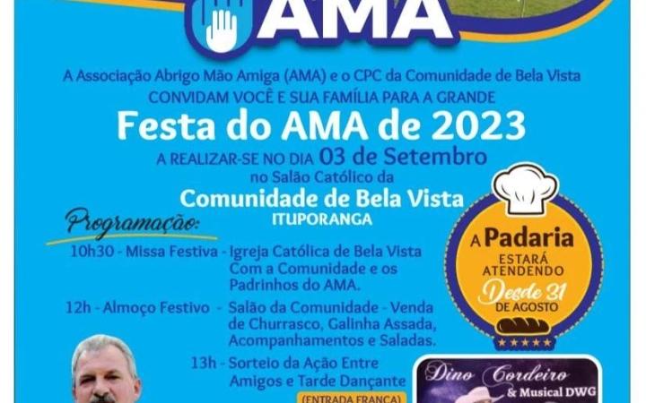 Abrigo Mão Amiga (AMA) de Ituporanga promove tradicional festa