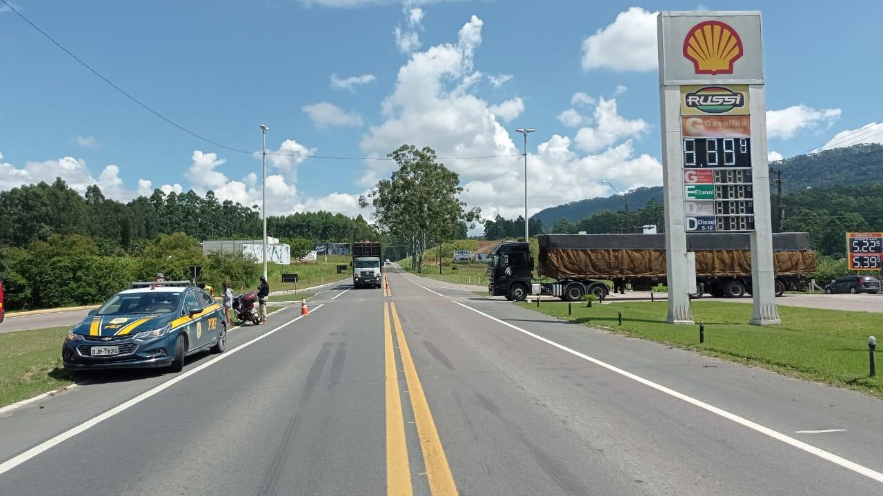 Trechos da BR-470 estarão interditados nesta quinta-feira (13)