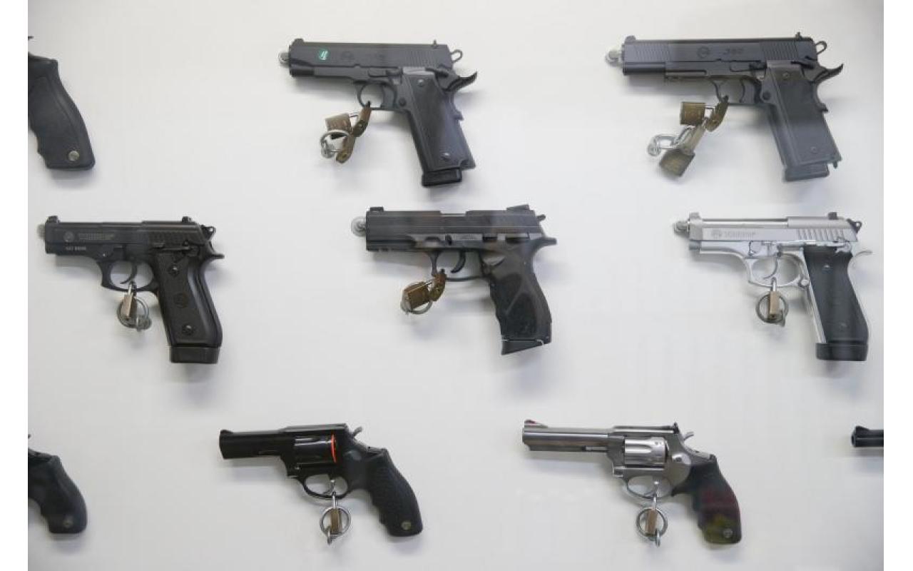 Uma arma de fogo é registrada a cada 35 minutos em Santa Catarina em 2019