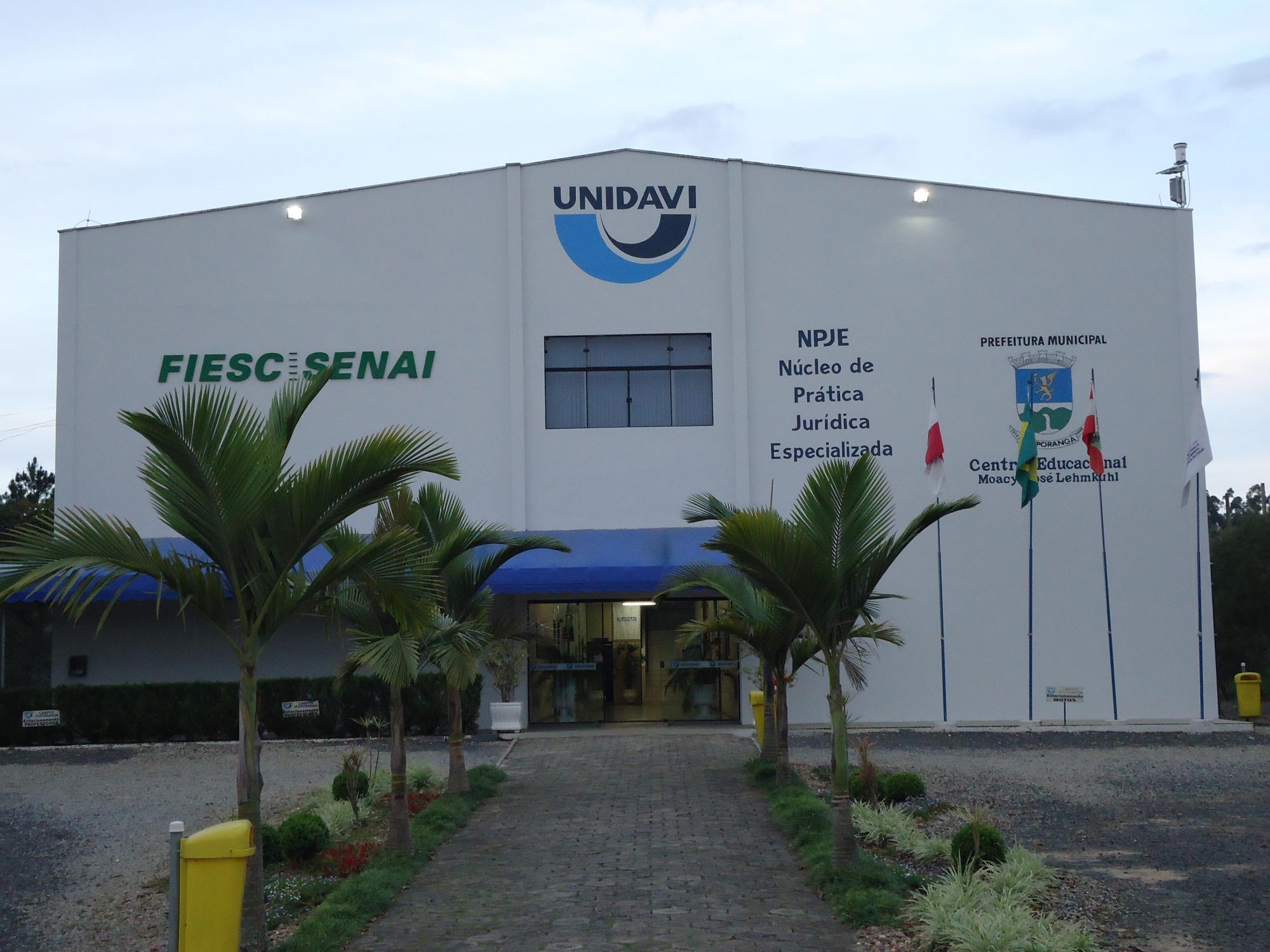 Unidavi campus de Ituporanga está com inscrições abertas para o curso de Direito
