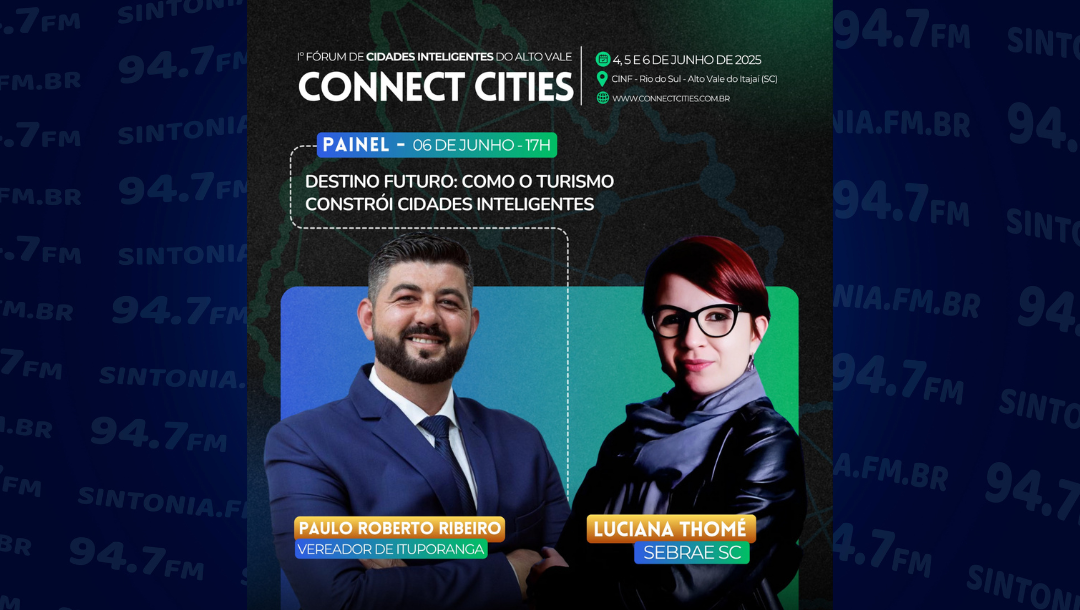 Vereador de Ituporanga participa de painel sobre turismo em fórum regional