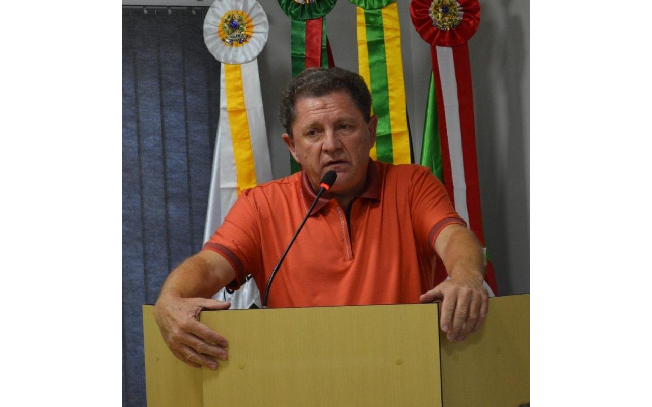 Vereador Moacir Hammes (MDB) faz balanço de ações no legislativo.