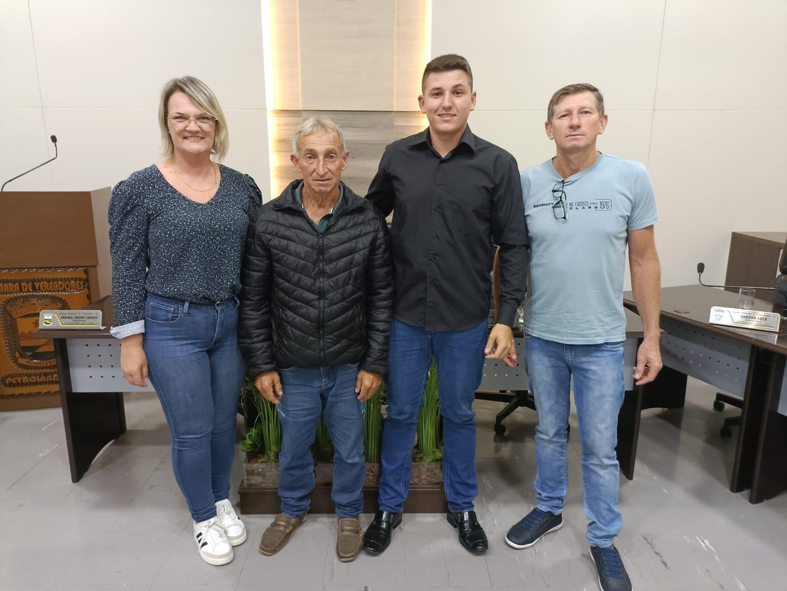 Vereador Rodrigo de Souza (MDB) é eleito presidente da Câmara Municipal de Petrolândia para 2023