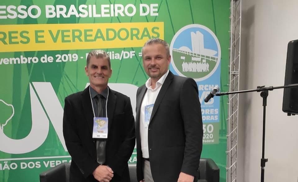 Vereadores de Vidal Ramos avaliam viagem a Brasília