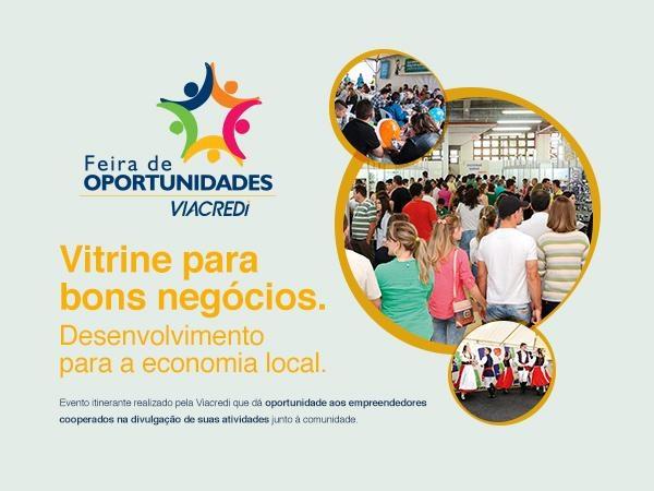 Viacredi Alto Vale promove mais uma edição da Feira de Oportunidades em Rio do Sul