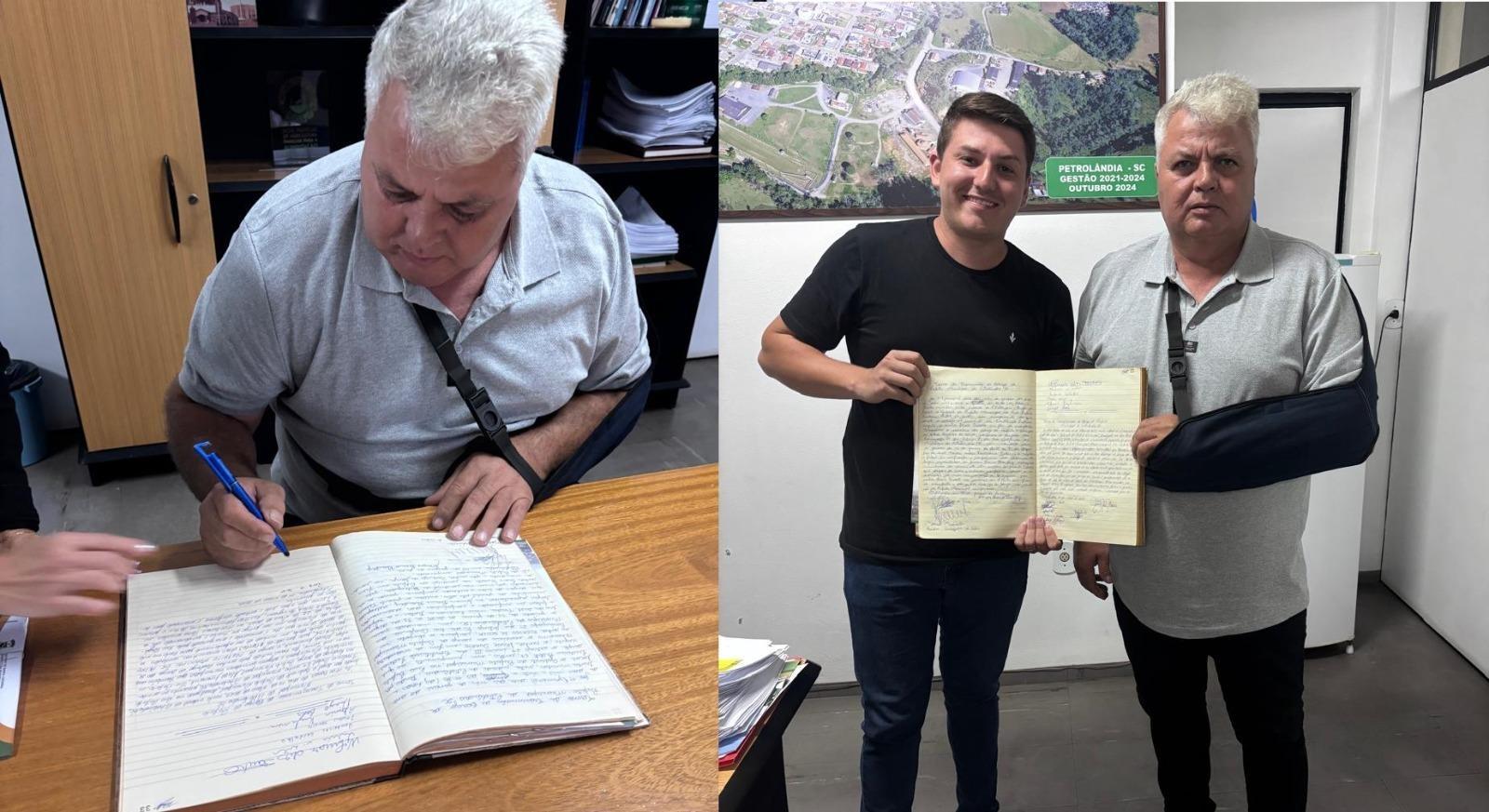 Vice-prefeito de Petrolândia assume a administração municipal