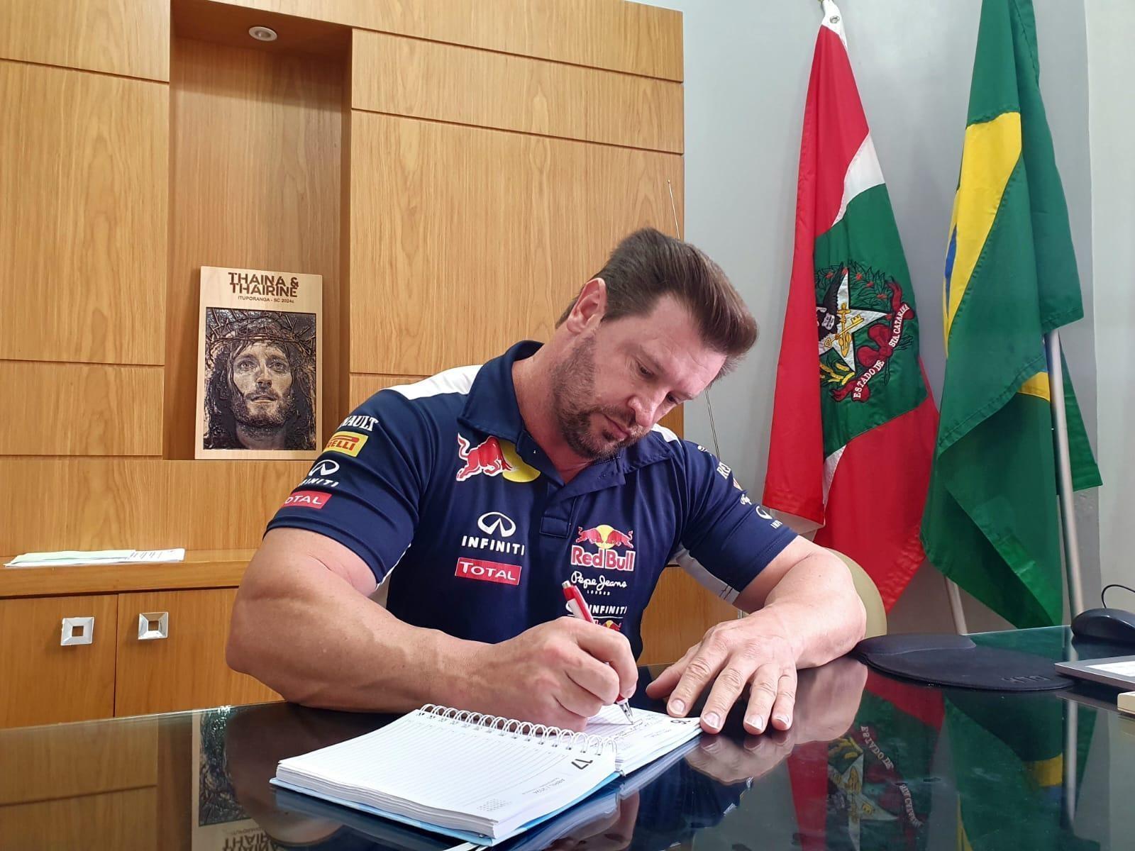 Vice-Prefeito Geison Kurtz assume o executivo de Ituporanga por 30 dias